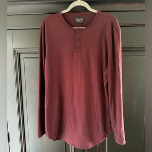 NWOT Men’s Cuts Clothing Long Sleeve Henley